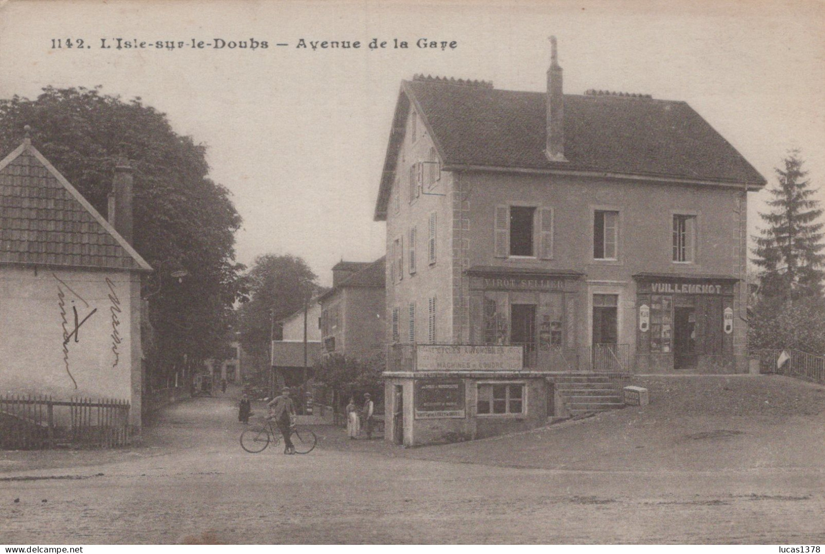 25 / L ISLE SUR LE DOUBS / AVENUE DE LA GARE - Isle Sur Le Doubs