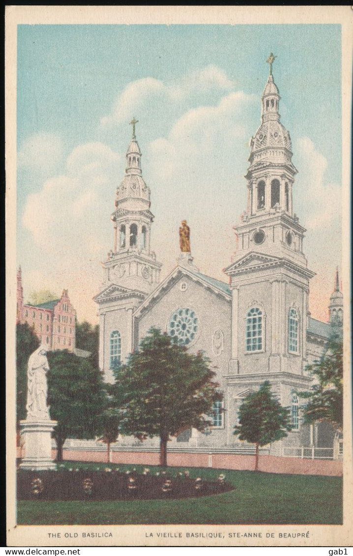 Canada ---  La Vieille Basilique   , Ste -  Anne De Beaupre - Ste. Anne De Beaupré