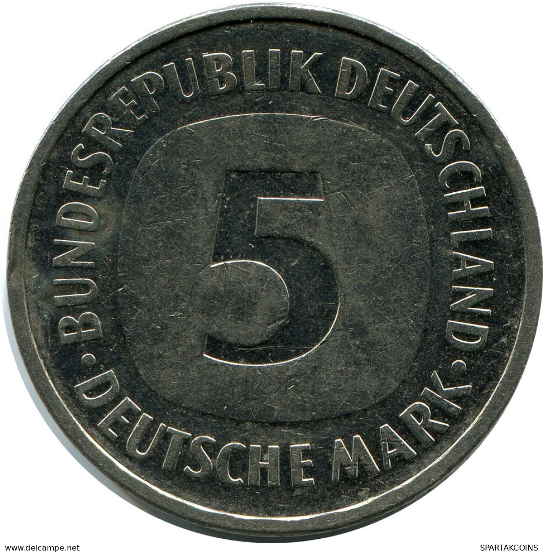 5 DM 1988 D WEST & UNIFIED GERMANY Coin #AZ484.U - 5 Mark