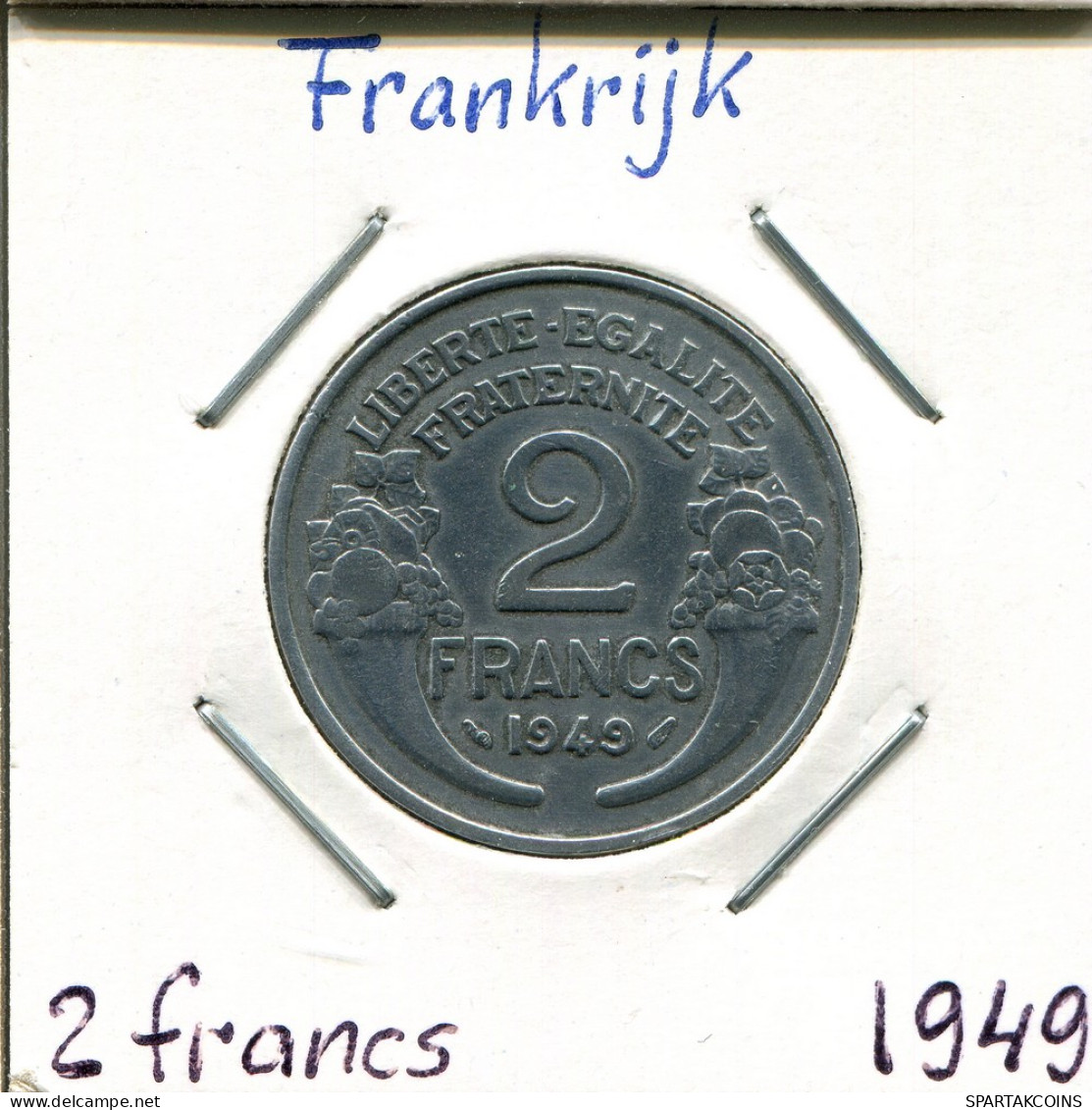 2 FRANCS 1949 FRANCE French Coin #AM349 - 2 Francs