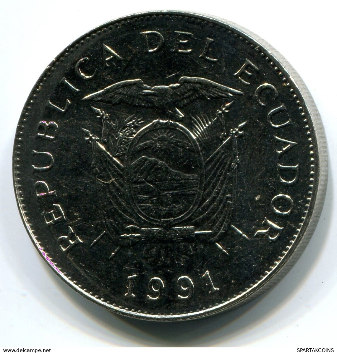 50 SUCRE 1991 EQUATEUR ECUADOR UNC Pièce #W11018.F - Ecuador