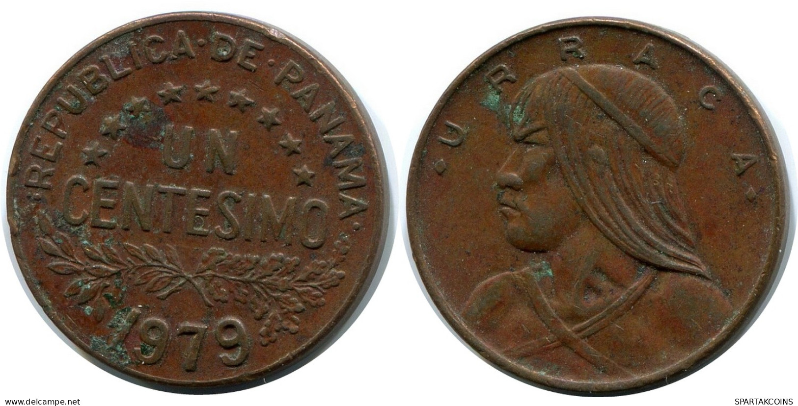 1 CENTESIMO 1979 PANAMA Pièce #BA148.F - Panama