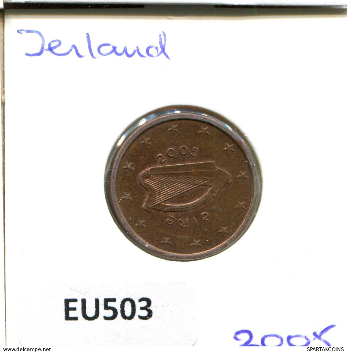 5 EURO CENTS 2005 IRLANDA IRELAND Moneda #EU503.E - Irlande
