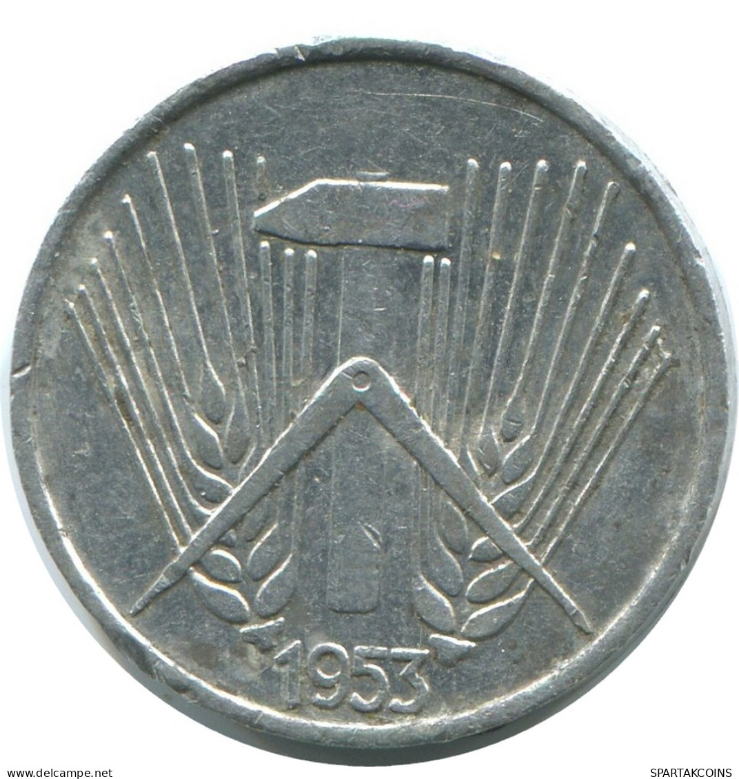 1 PFENNIG 1953 A DDR EAST ALEMANIA Moneda GERMANY #AE029.E - 1 Pfennig