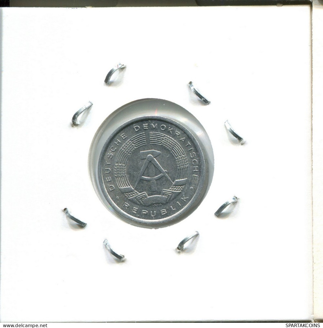 1 PFENNIG 1978 A DDR EAST ALEMANIA Moneda GERMANY #AU773.E - 1 Pfennig