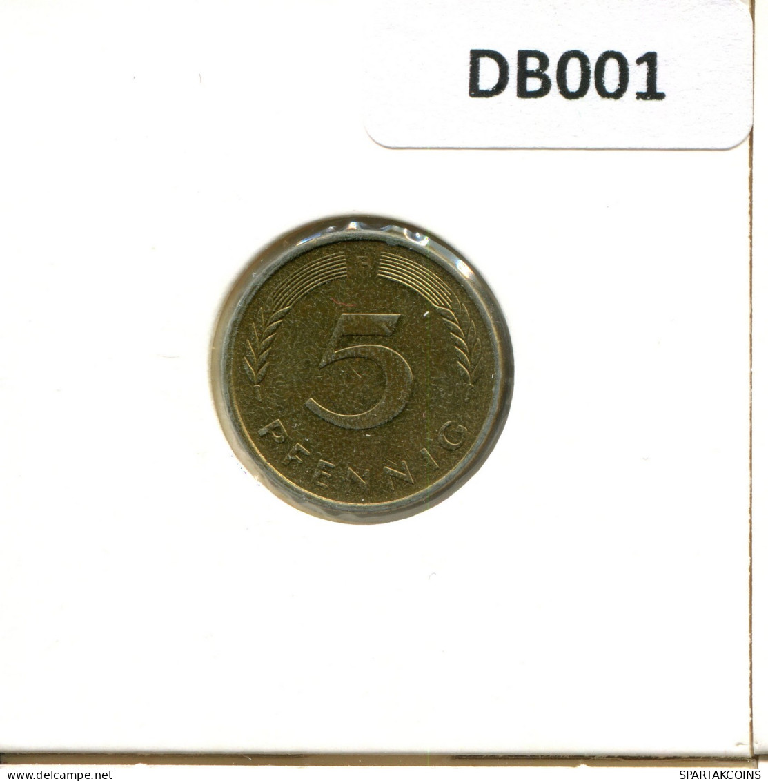 5 PFENNIG 1991 F BRD ALEMANIA Moneda GERMANY #DB001.E - 5 Pfennig
