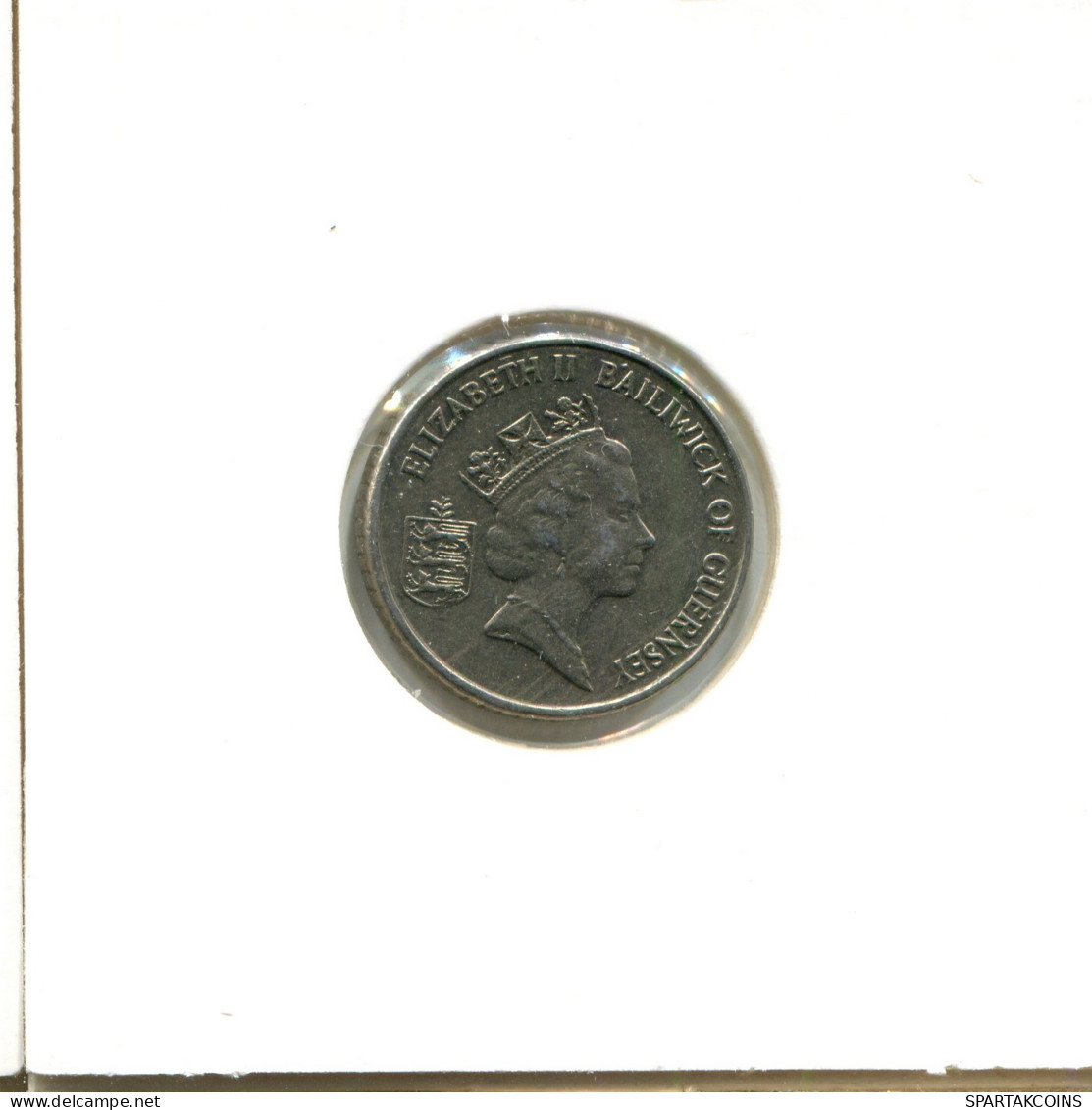 5 PENCE 1990 GUERNSEY Coin #AX709.U - Guernesey