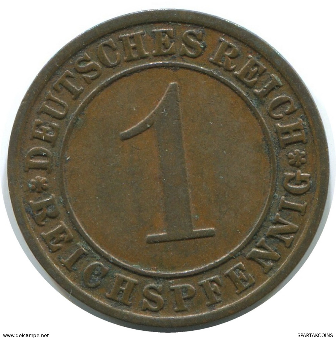 1 REICHSPFENNIG 1931 E DEUTSCHLAND Münze GERMANY #AE222.D - 1 Renten- & 1 Reichspfennig