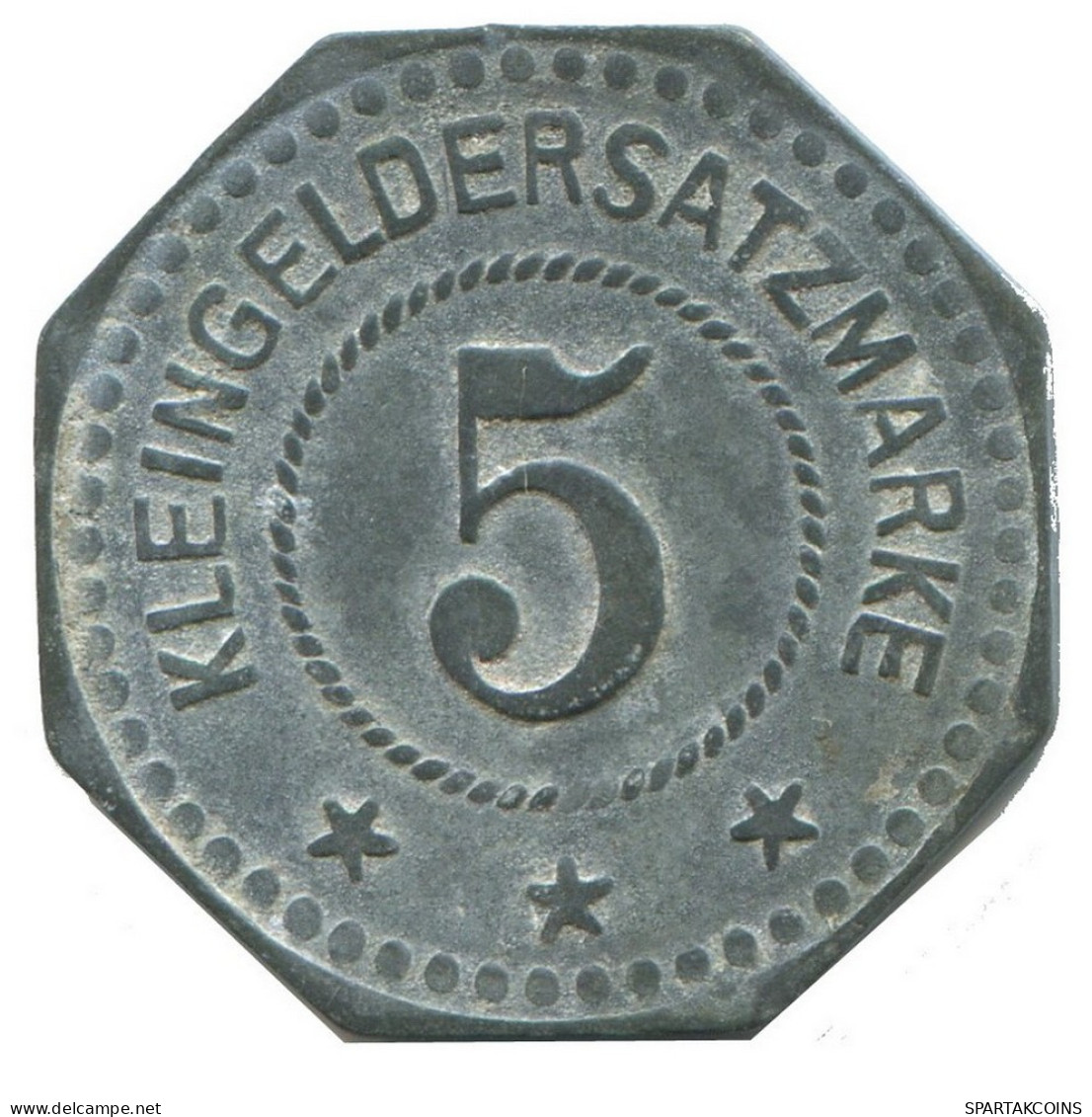 5 PFENNIG LICHTENFELS NOTGELD ALLEMAGNE Pièce GERMANY #DE10499.6.F - 5 Rentenpfennig & 5 Reichspfennig