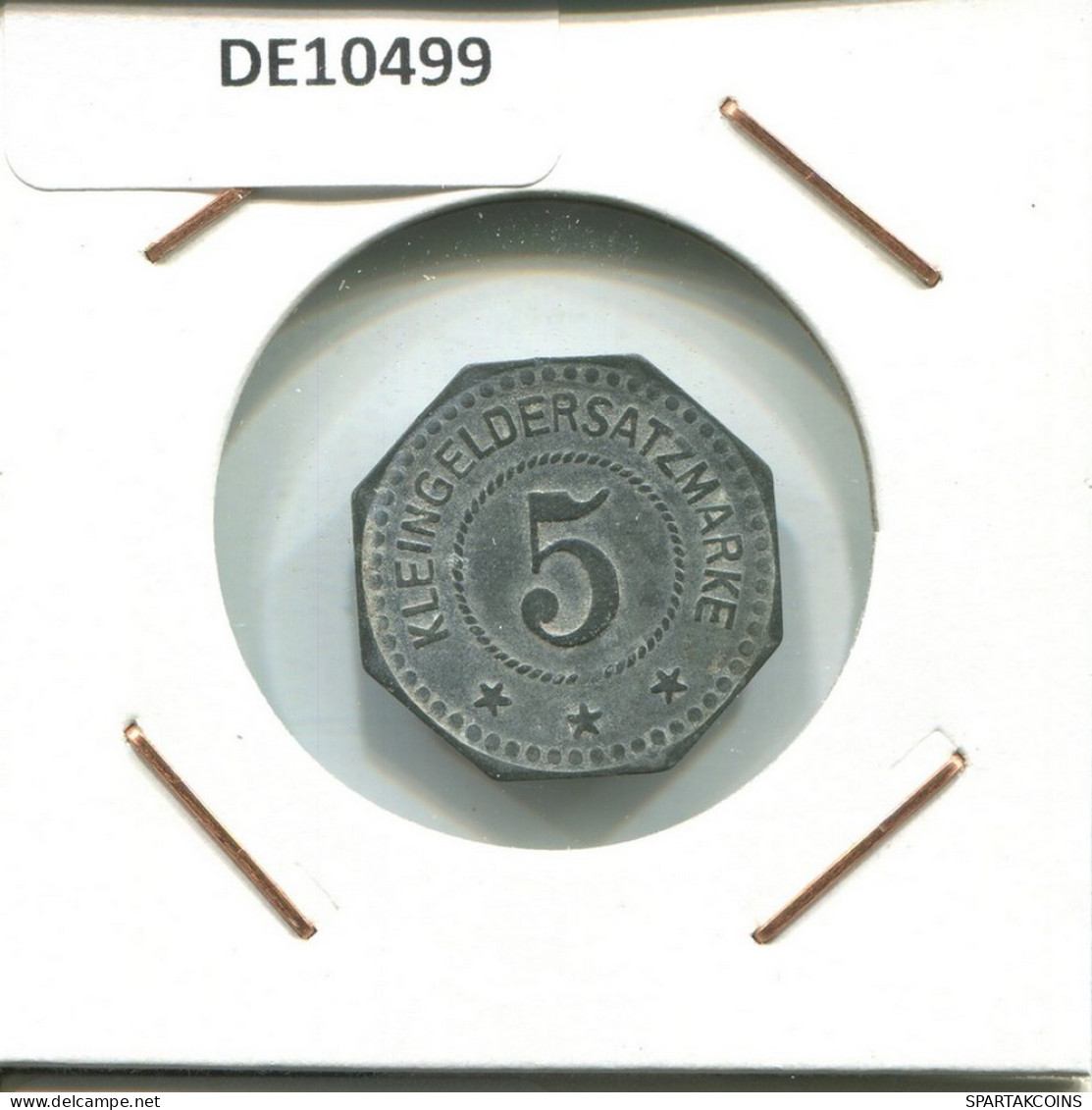 5 PFENNIG LICHTENFELS NOTGELD ALLEMAGNE Pièce GERMANY #DE10499.6.F - 5 Rentenpfennig & 5 Reichspfennig