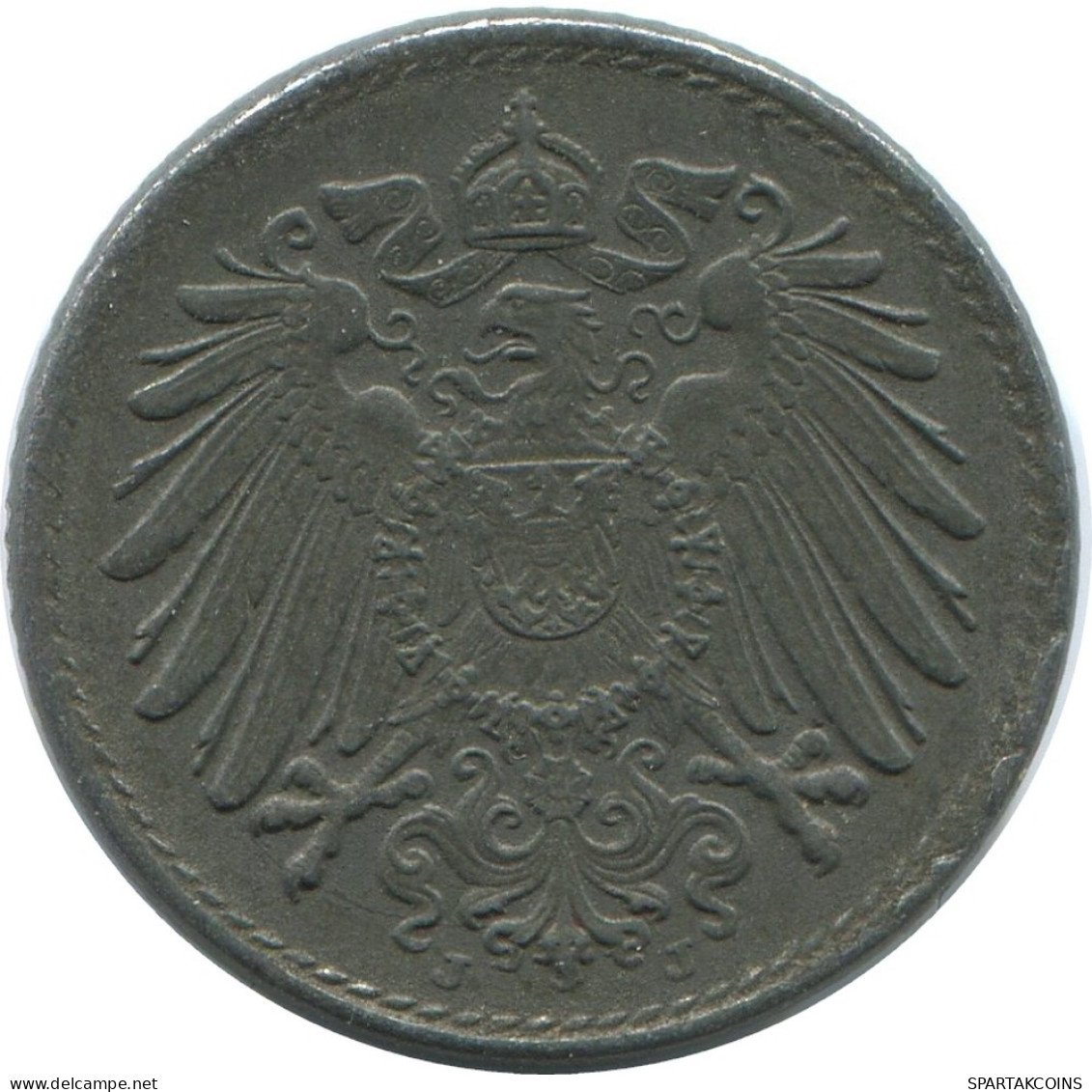 5 PFENNIG 1921 J ALLEMAGNE Pièce GERMANY #AE310.F - 5 Rentenpfennig & 5 Reichspfennig