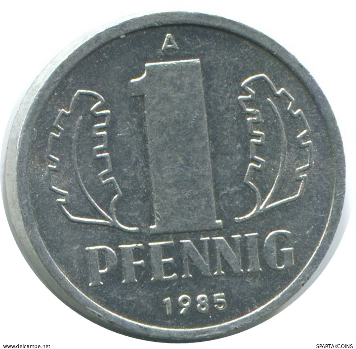 1 PFENNIG 1985 A DDR EAST ALLEMAGNE Pièce GERMANY #AE069.F - 1 Pfennig