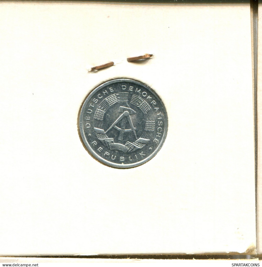 1 PFENNIG 1977 A DDR EAST GERMANY Coin #BA085.U - 1 Pfennig