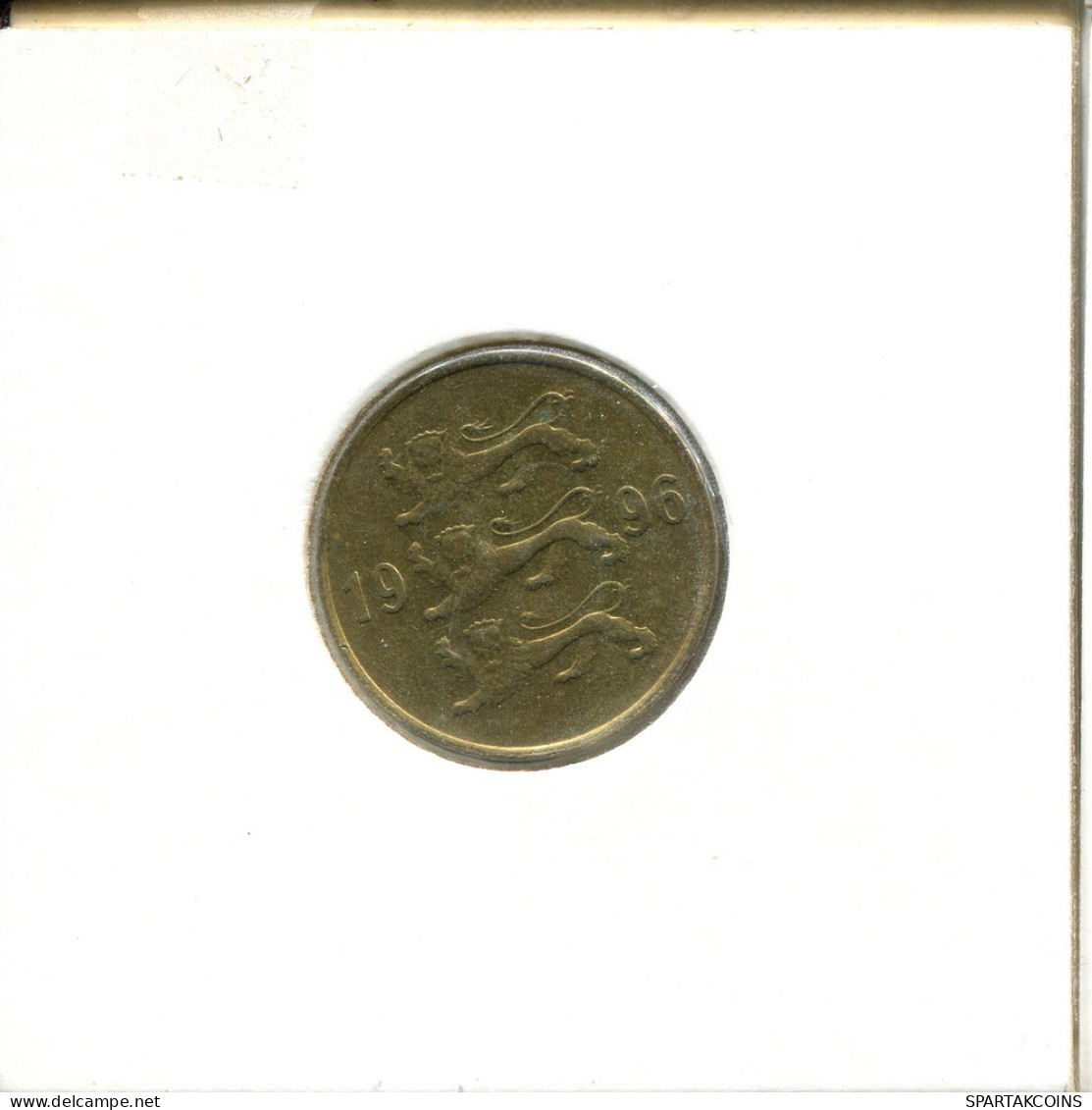 20 SENTI 1996 ESTLAND ESTONIA Münze #AS682.D - Estonie