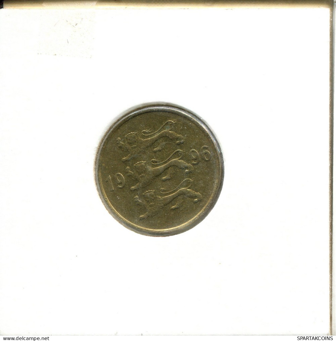 20 SENTI 1996 ESTLAND ESTONIA Münze #AS682.D - Estonia