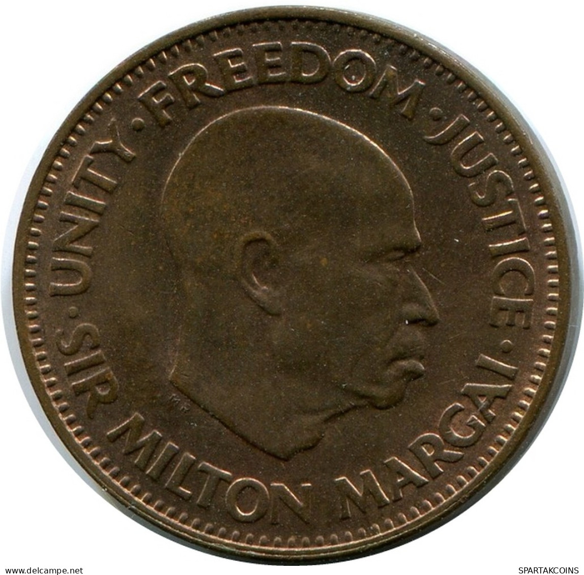 1/2 CENTS 1964 SIERBA LEONA SIERRA LEONE Moneda #AR159.E - Sierra Leone