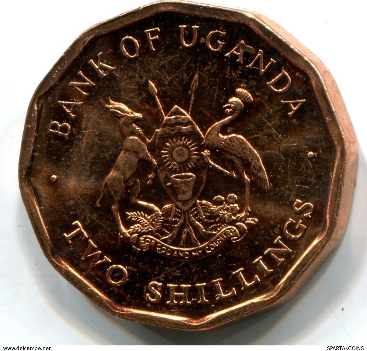 2 SHILLINGS 1987 UGANDA UNC Moneda #W11161.E - Oeganda