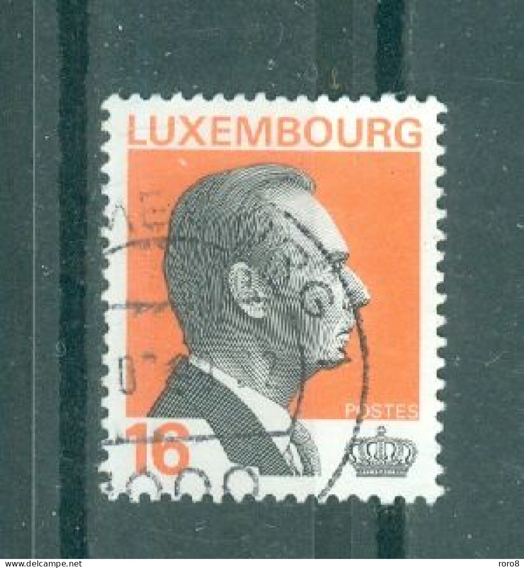 LUXEMBOURG - N°1309 Oblitéré - Série Courante. Grand-Duc Jean. - 1993-.. Jean