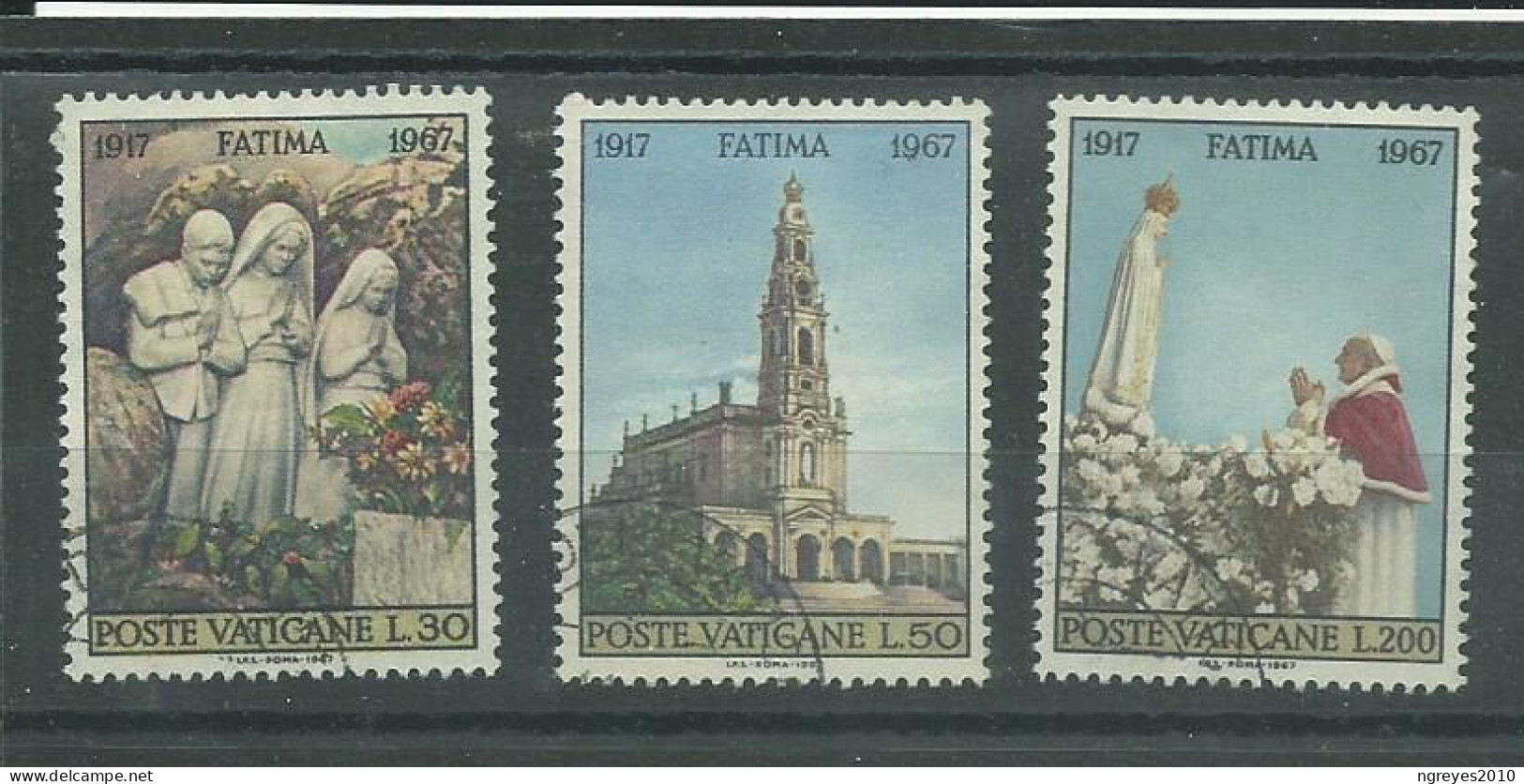 220043713  VATICANO.  YVERT  Nº  473/5 - Used Stamps