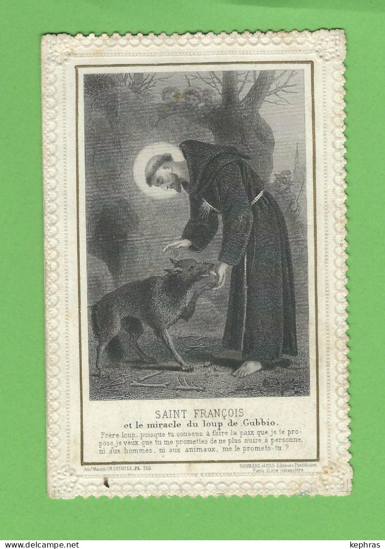 SUPERBE IMAGE PIEUSE - ST-François - Letaille Boumard - Pl.715 - Devotieprenten