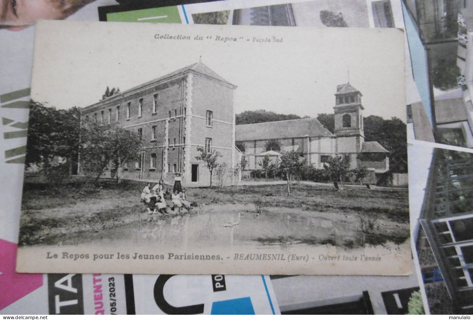 D 27 - Beaumesnil - Le Repos Pour Les Jeunes Parisiennes - Façade Sud - Beaumesnil