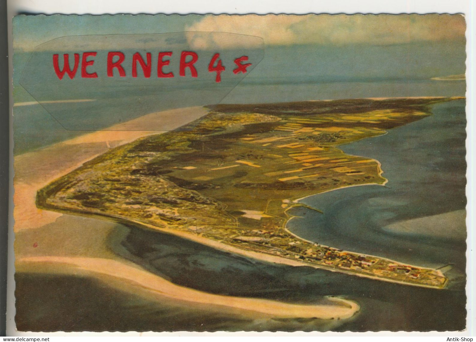 Nordsee-Insel - Amrum - Fliegeraufnahme Von 1960 - Von 1964 (34566) - Nordfriesland