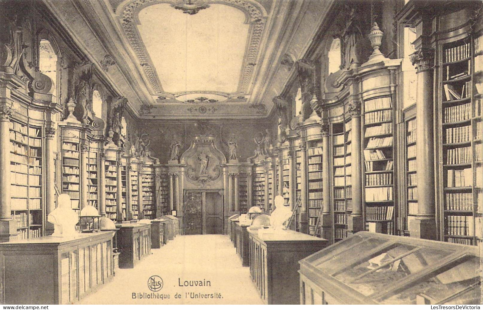 BELGIQUE - Louvain - Bibliothèque De L'Université - Carte Postale Ancienne - Leuven