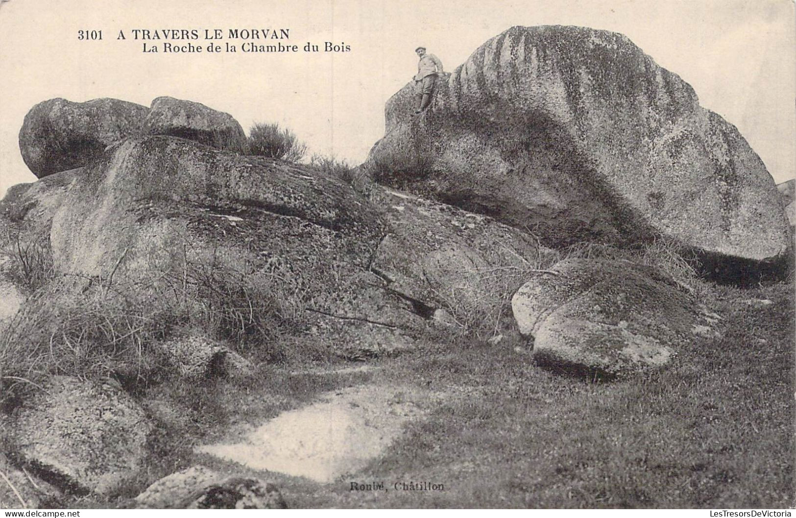 FRANCE - Bourgogne-Franche-Comté - A Travers Le Morvan - La Roche De La Chambre Du Bois - Carte Postale Ancienne - Bourgogne