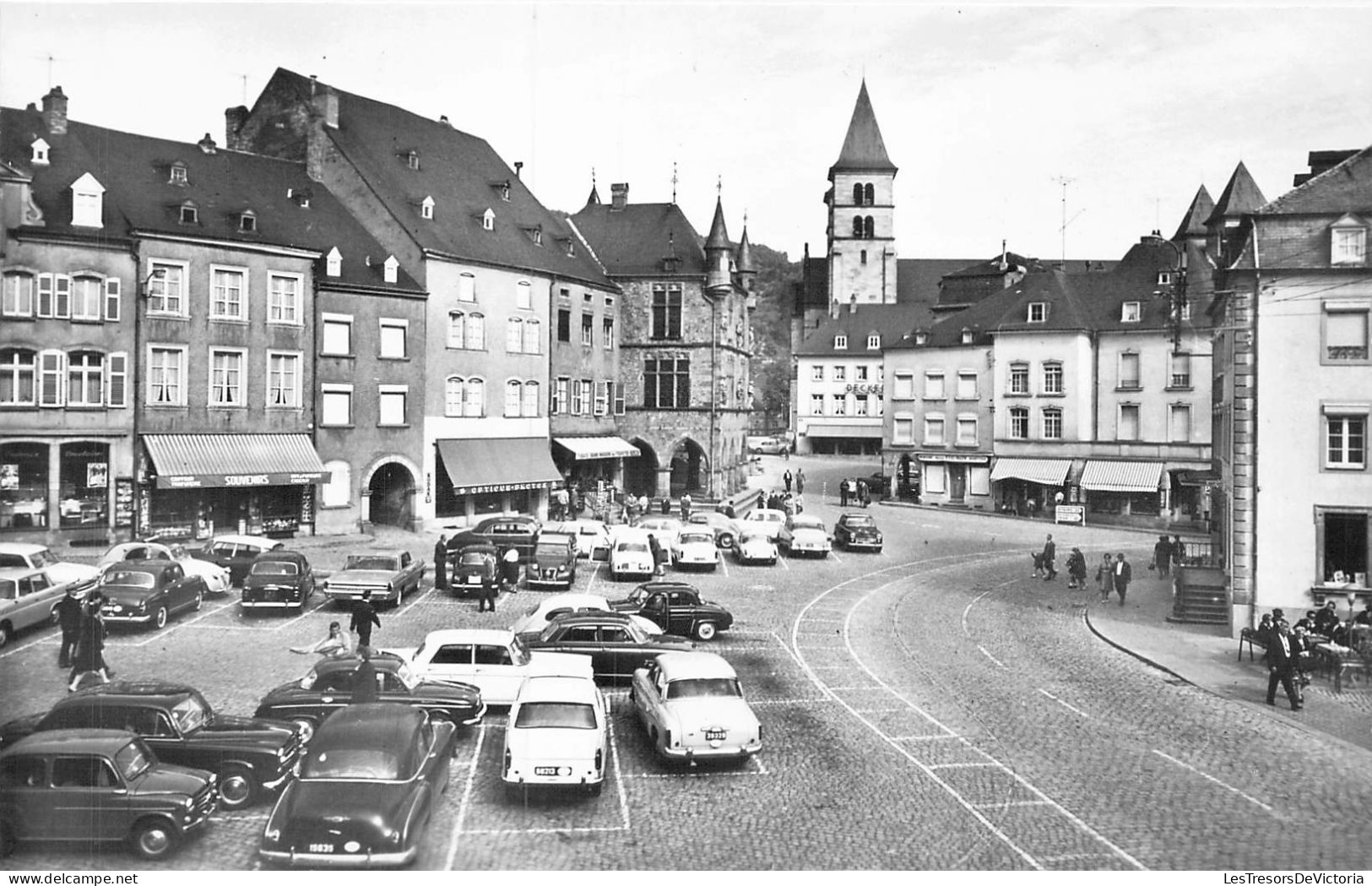 LUXEMBOURG - Echternach - Petite Suisse Luxembourgeoise - La Place Du Marché - Carte Postale Ancienne - Echternach