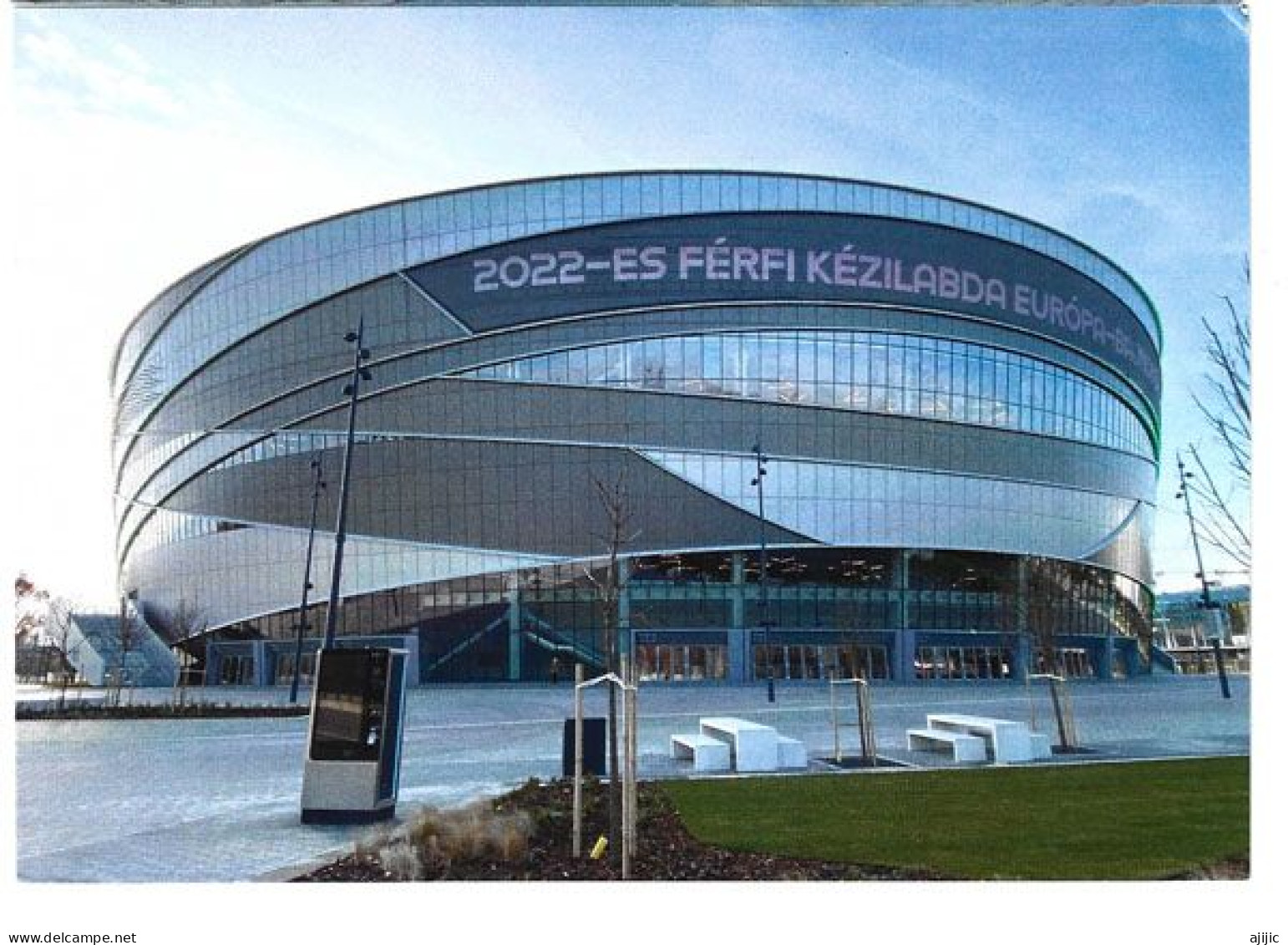 Budapest Handball Sports Hall.Europe's Largest Handball Arena . Postcard From Budapest (Hungary)  New, Uncirculated - Handball
