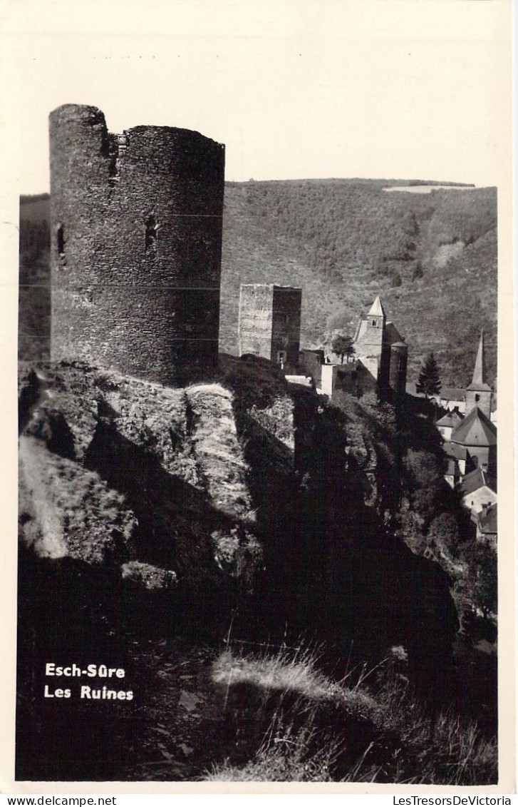 LUXEMBOURG - Esch Sur Sûre - Les Ruines - Carte Postale Ancienne - Esch-sur-Sure