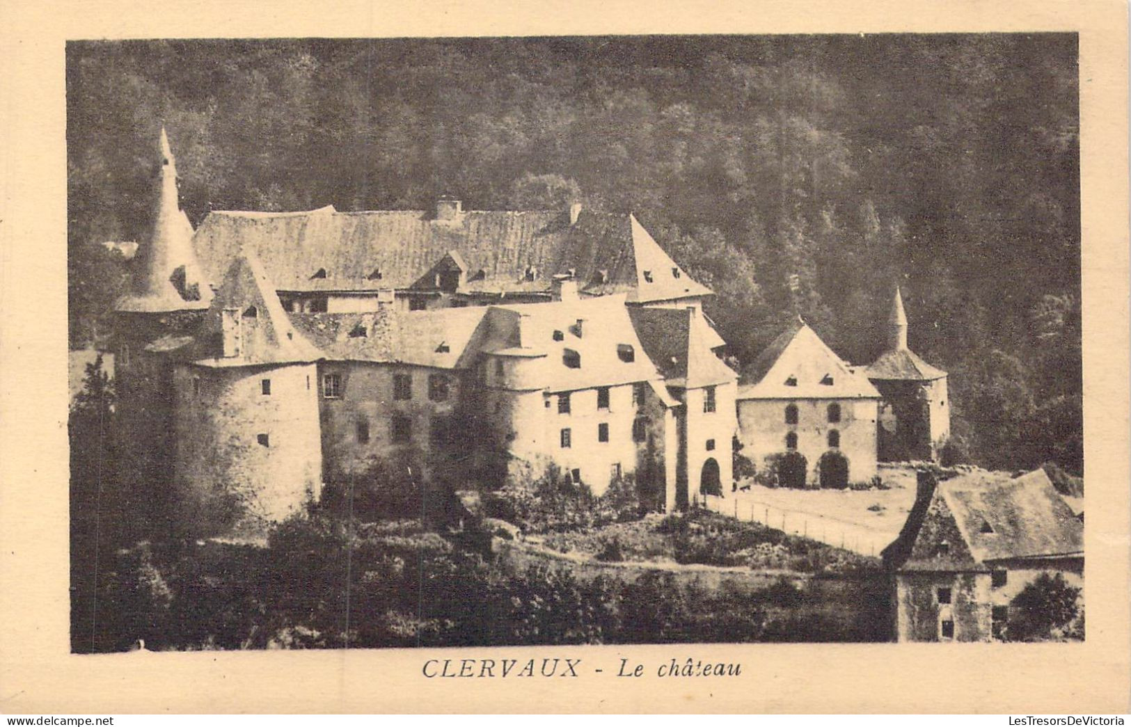 LUXEMBOURG - Clervaux - Le Château - Carte Postale Ancienne - Clervaux