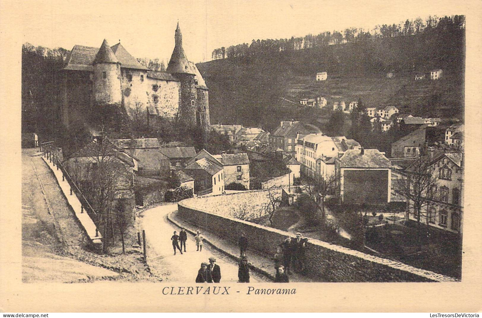 LUXEMBOURG - Clervaux - Panorama - Carte Postale Ancienne - Clervaux