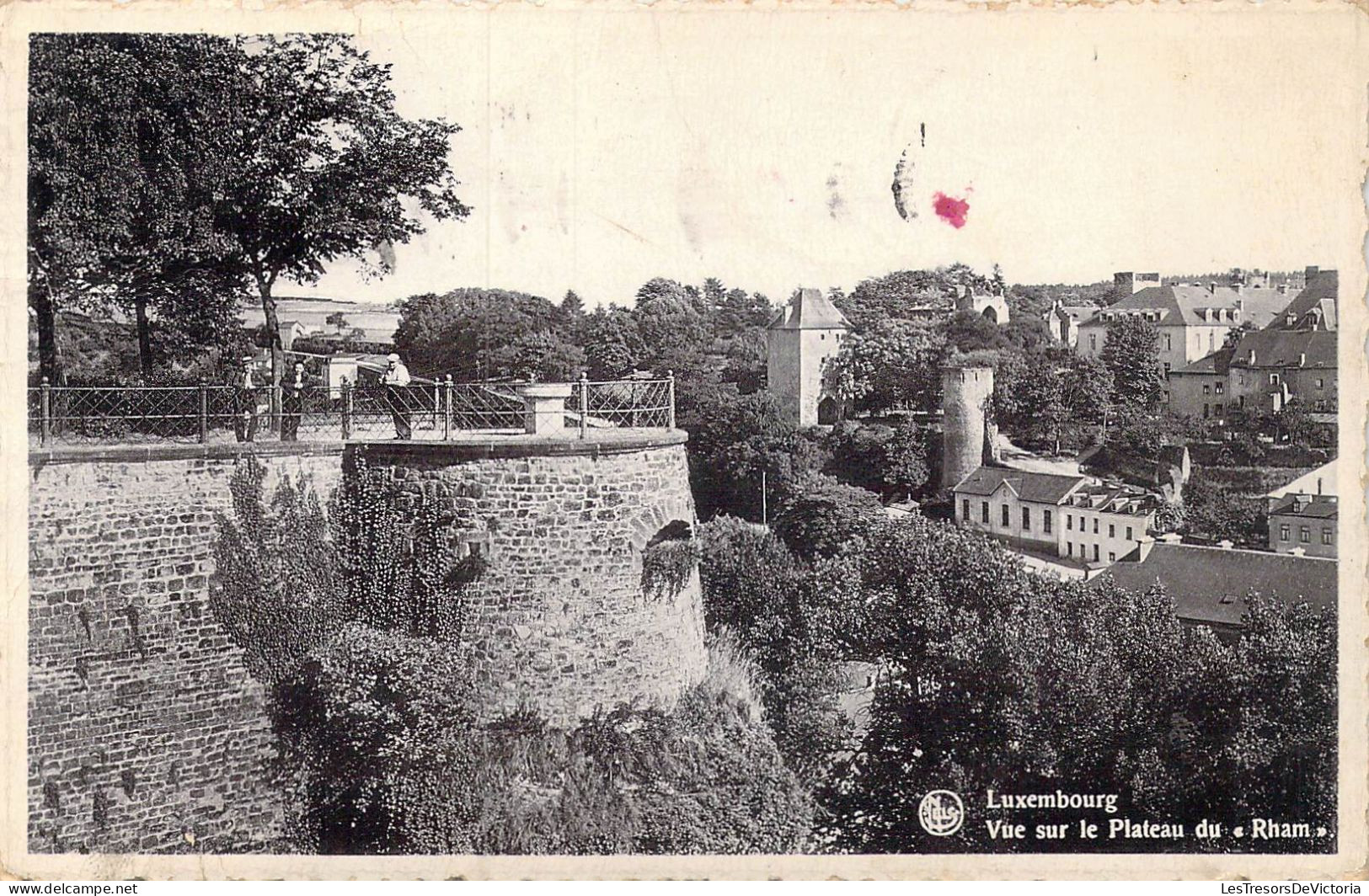 LUXEMBOURG - Vue Sur Le Plateau Du " Rham " - Carte Postale Ancienne - Luxemburg - Town