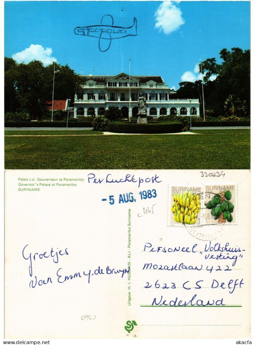 CPM SURINAME-Paramaribo-Governor's Palace (330234) - Surinam