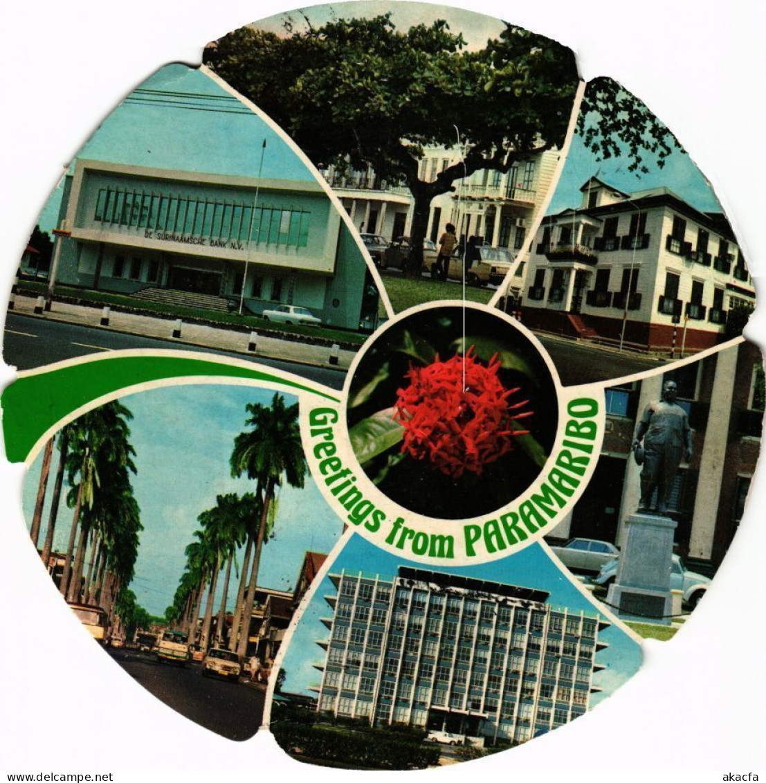 CPM SURINAME-Greetings From Paramaribo (330410) - Surinam