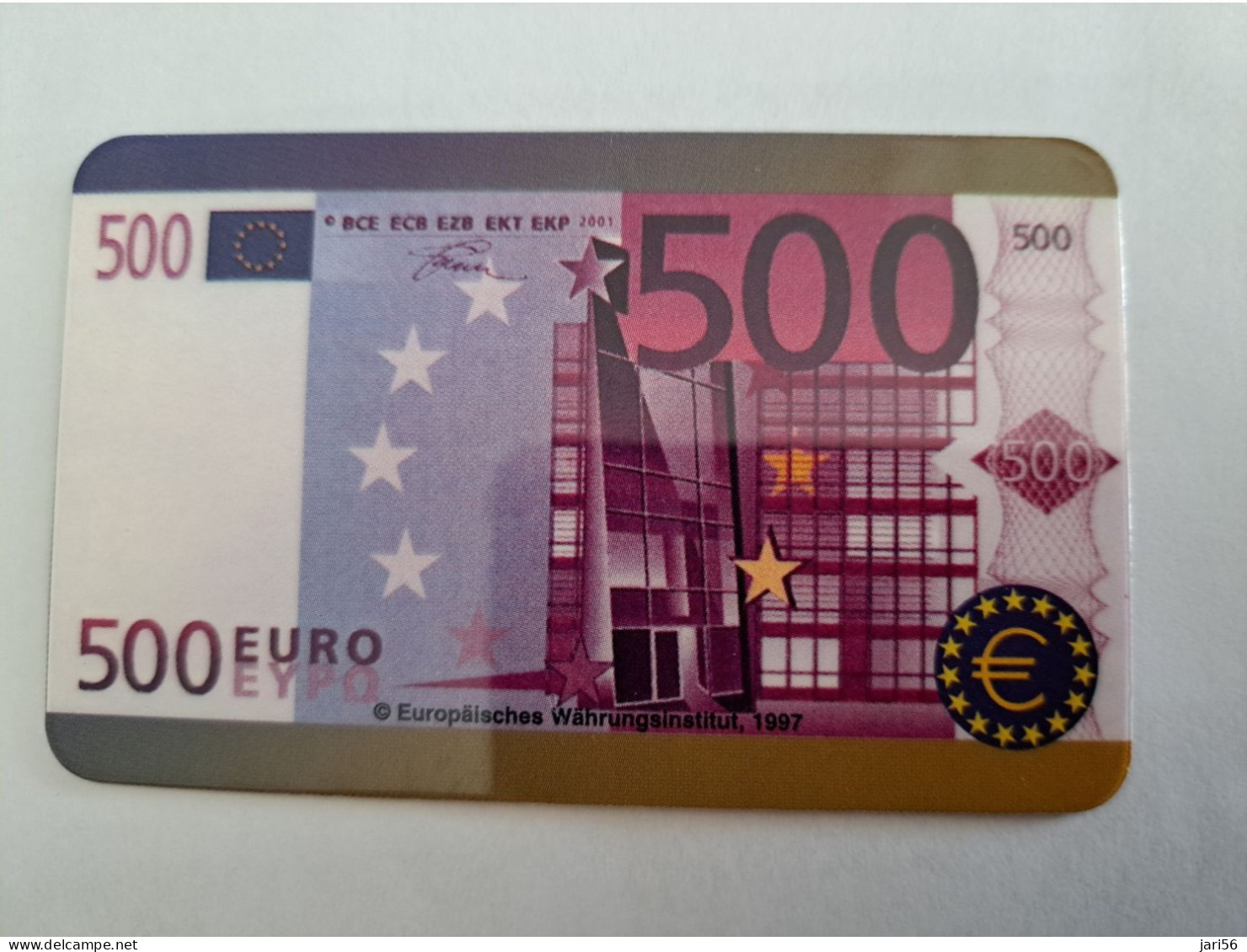 GREAT BRITAIN   20 UNITS   / EURO COINS/ BILJET 500 EURO    (date 09/98)  PREPAID CARD / MINT      **13302** - Verzamelingen