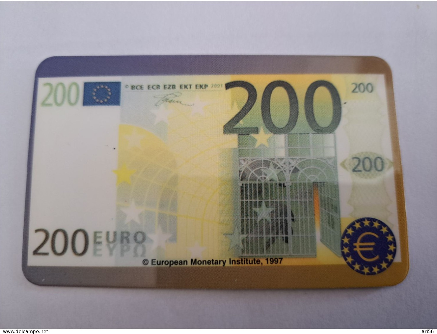 GREAT BRITAIN   20 UNITS   / EURO COINS/ BILJET 200 EURO    (date 09/ 98)  PREPAID CARD / MINT      **13305** - Collezioni