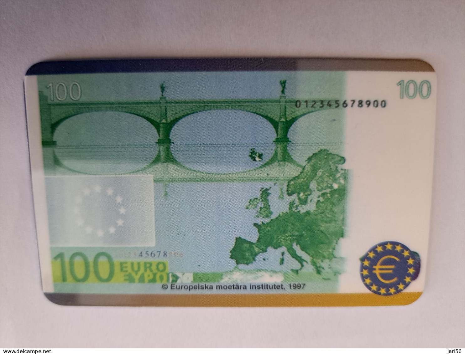 GREAT BRITAIN   20 UNITS   / EURO COINS/ BILJET 100 EURO    (date 09/ 98)  PREPAID CARD / MINT      **13308** - [10] Colecciones