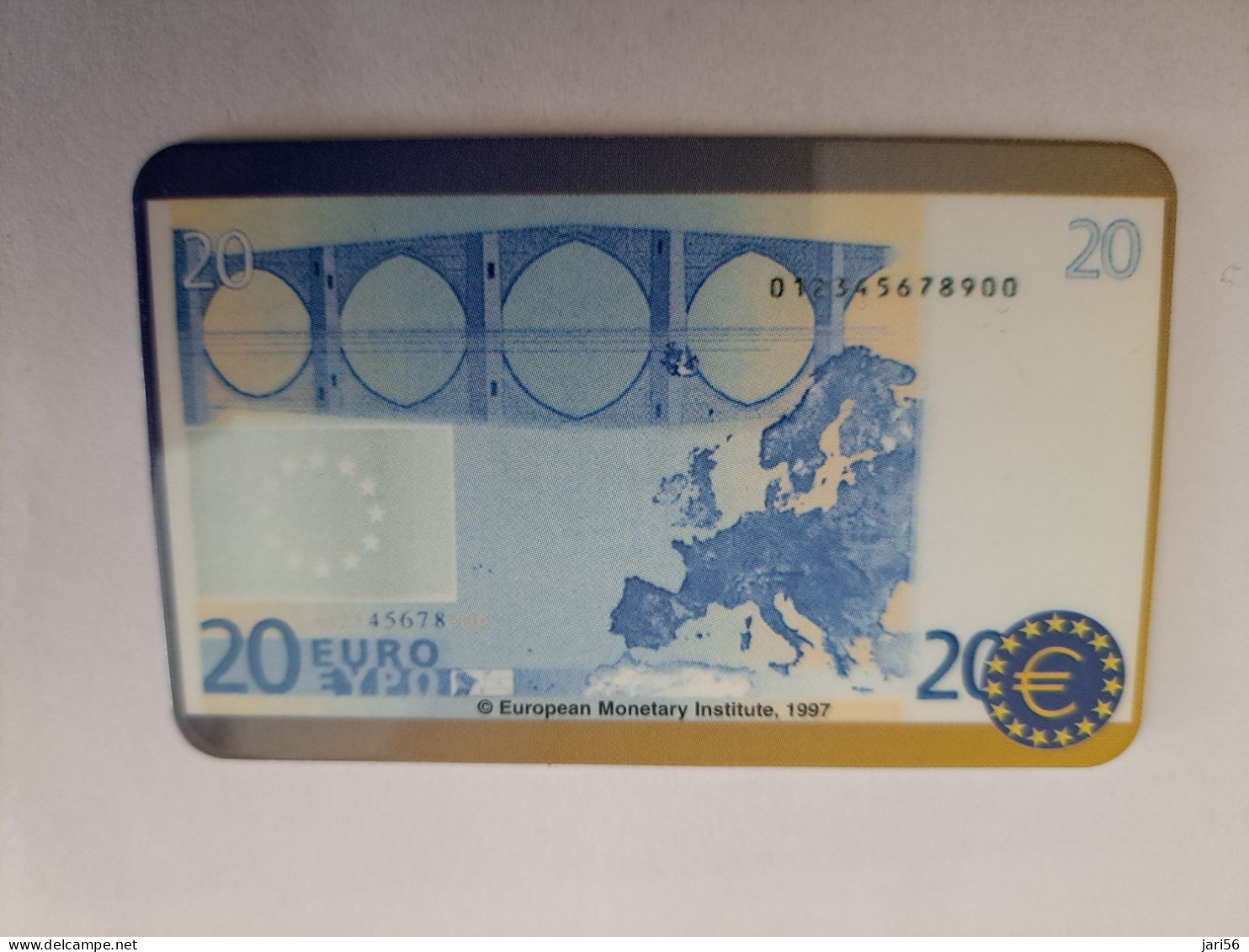 GREAT BRITAIN   20 UNITS   / EURO COINS/ BILJET 20  EURO    (date 09/98)  PREPAID CARD / MINT      **13312** - [10] Colecciones