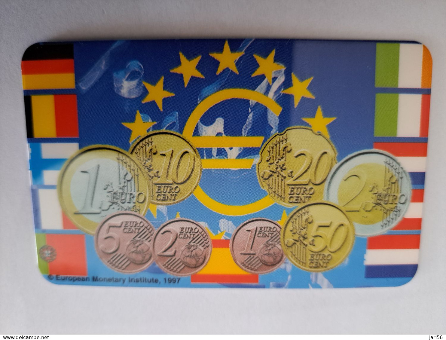 GREAT BRITAIN   20 UNITS   / EURO COINS/ ALL EURO COINS  /    (date 01/00)  PREPAID CARD / MINT      **13317** - Collections