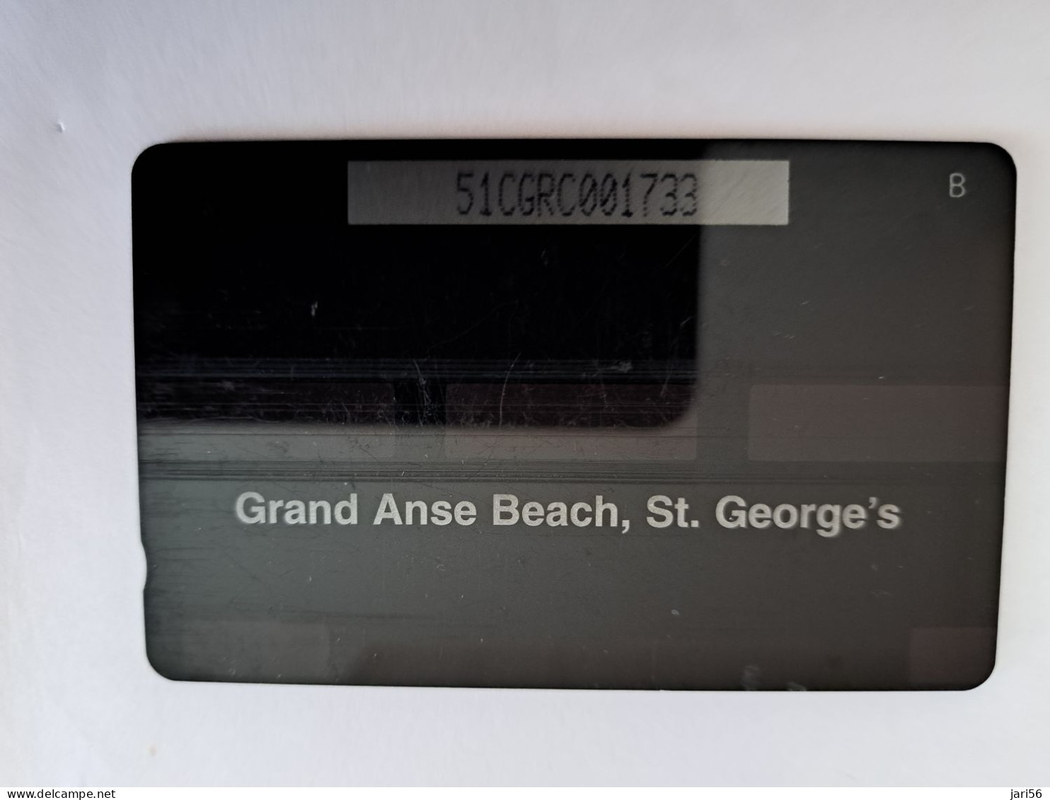 GRENADA  $ 20,- GPT GRE-51CGRC    GRAND ANSE BEACH ST GEORGES    MAGNETIC    Fine Used Card    **13318** - Grenada (Granada)