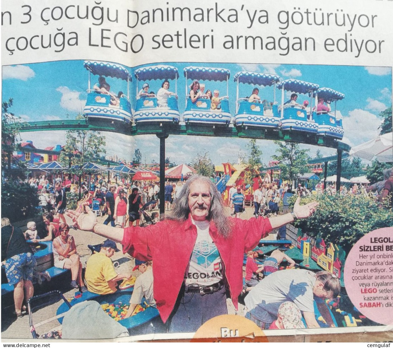 Lego Turquie - "Le Festival LEGO A Commencé. Chaque Jour, Nous Offrons Des Cadeaux Lego à 755 Enfants." 1997 - Non Classificati