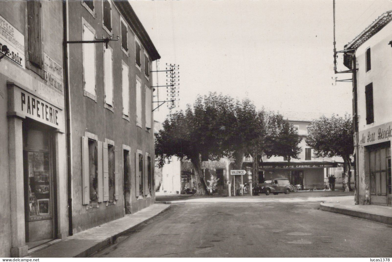 84 / LAPALUD / CENTRE DU VILLAGE / CAFE / CASINO / CPSM CFELLARD - Lapalud