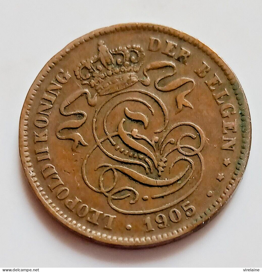 2 CENTIMES 1905  BELGIE(B06 22) - 2 Cents