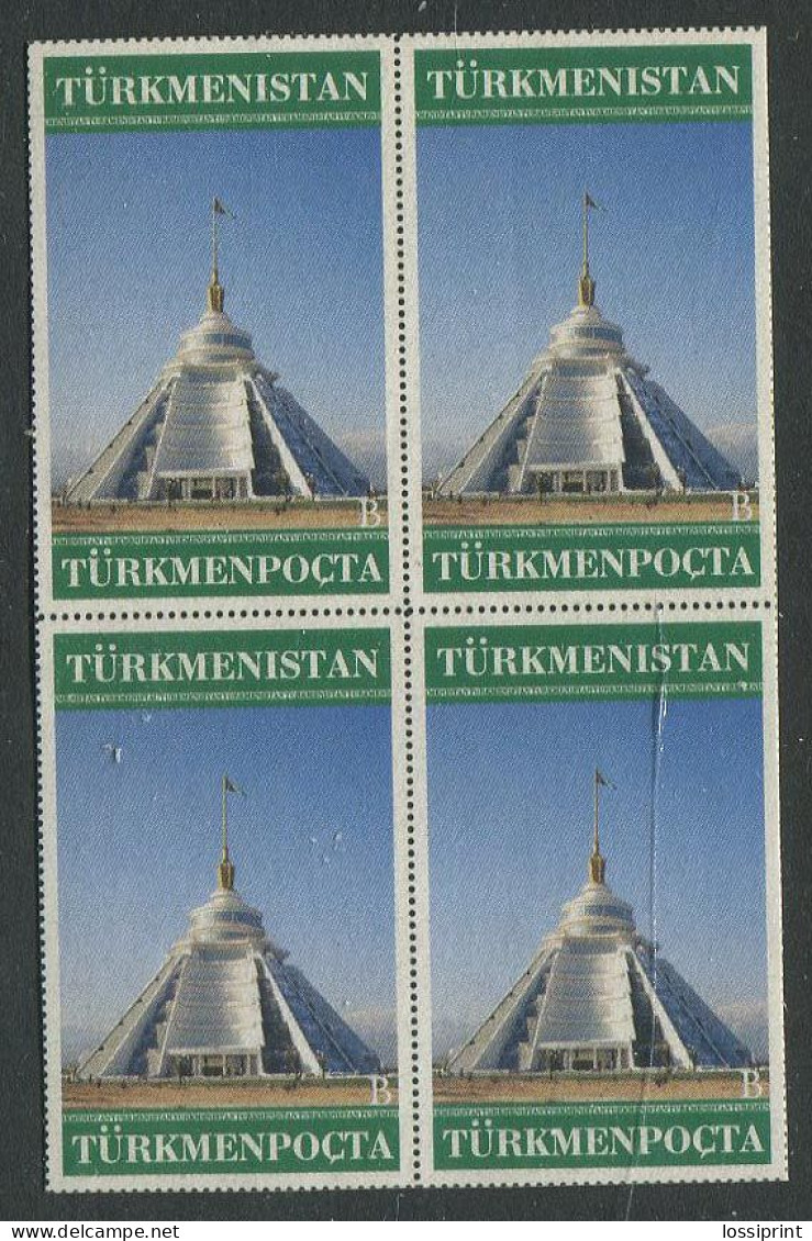 Turkmenistan:Unused Stamps Pyramide X4, 2001, MNH - Turkmenistán