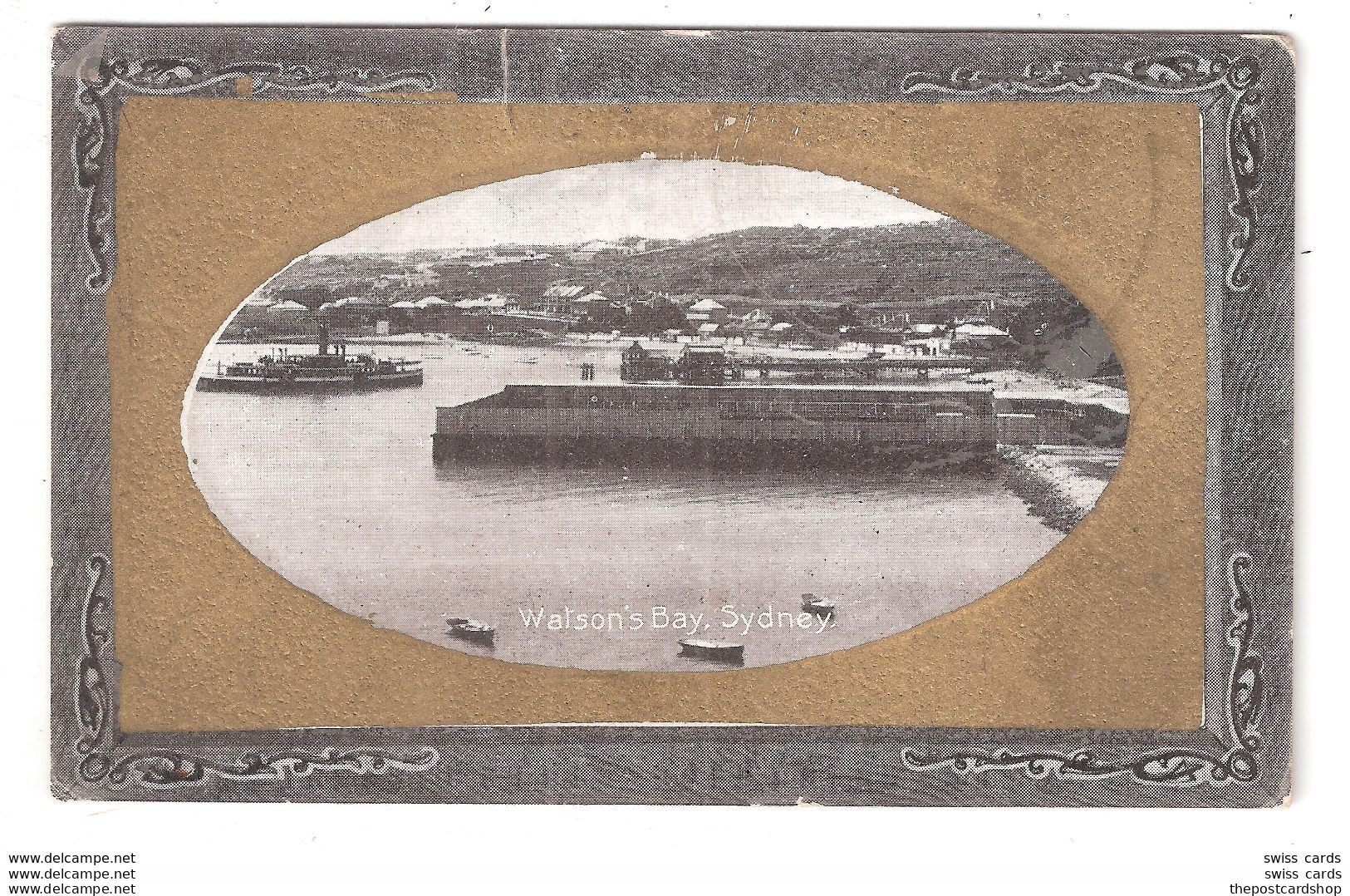 SYDNEY WATSON'S BAY NSW AUSTRALIA H B PUBLISHER BOAT SHIPPING - Sydney