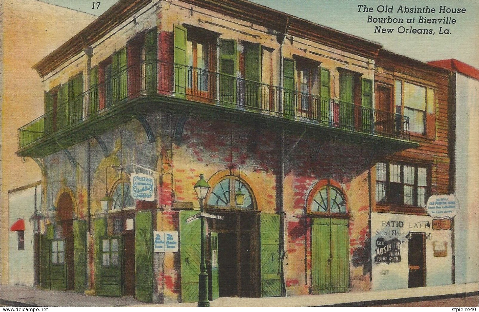The Old Absinthe House Bourbon At Bienville - NEW ORLEANS - New Orleans