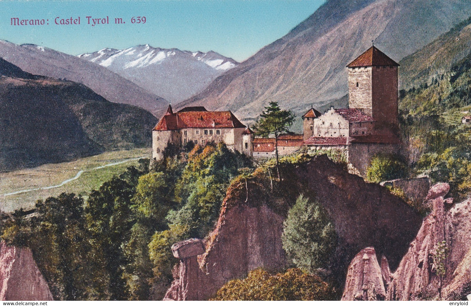 Merano: Castel Tyrol M. 639 - Merano