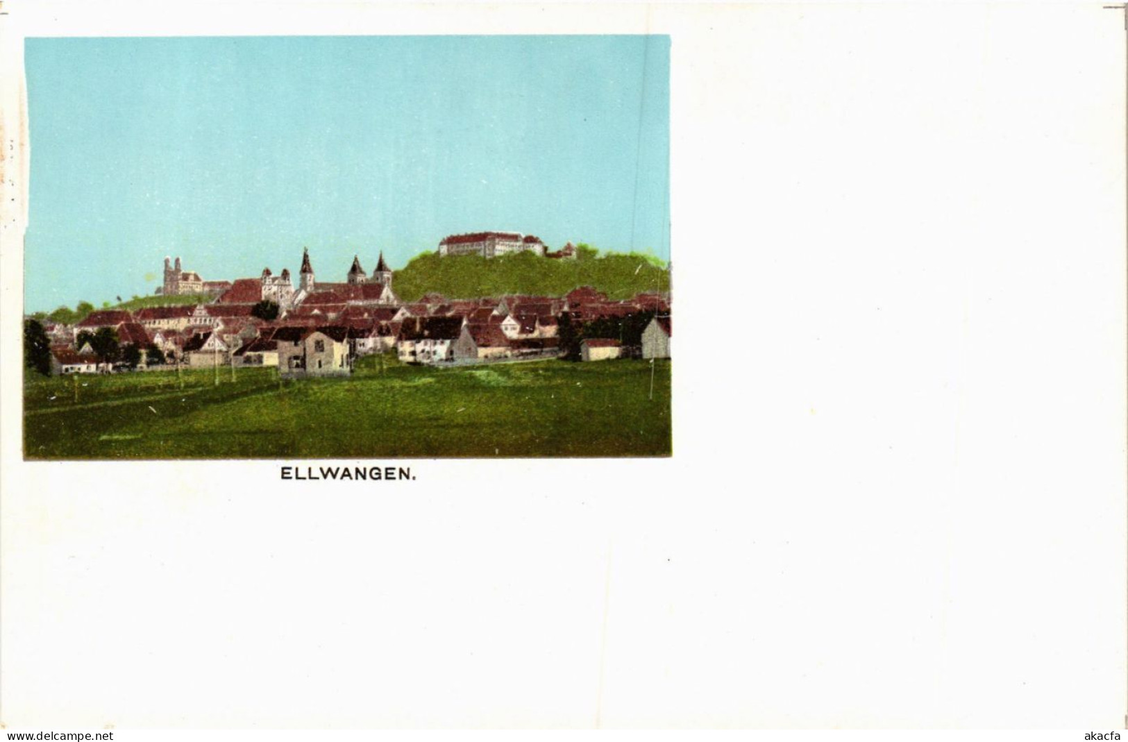 CPA AK Ellwangen - Panorama - View GERMANY (857712) - Ellwangen